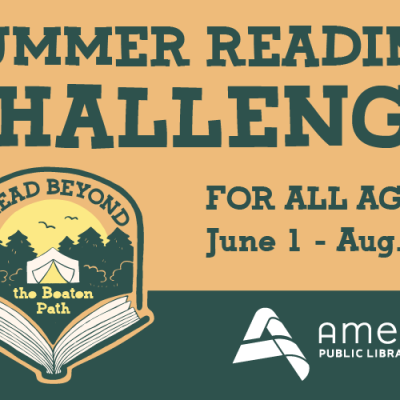 Summer Reading Challenge for all ages: June 1 - Aug. 23