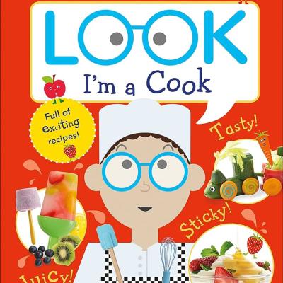 Look I'm a Cook book cover