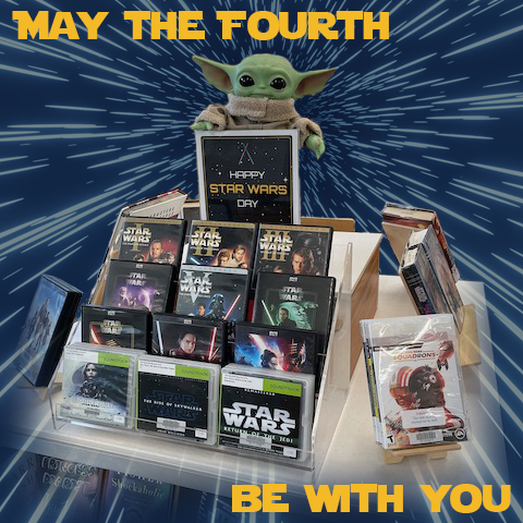 May the Fourth Be With You library display