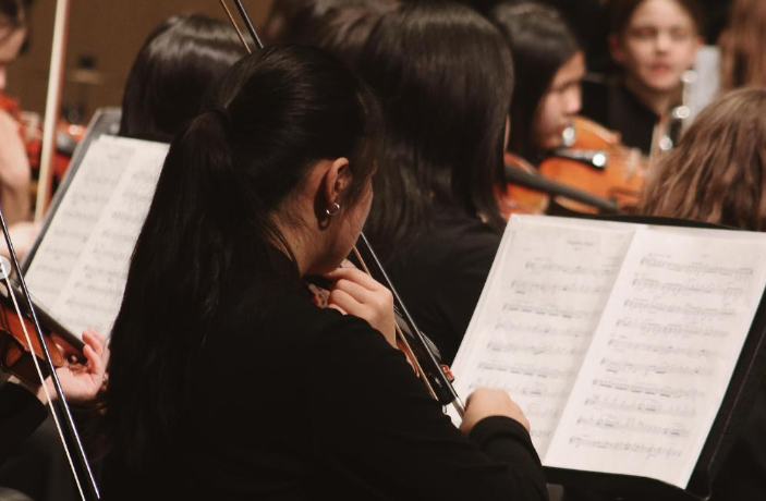 Photo of AHS Orchestra performance