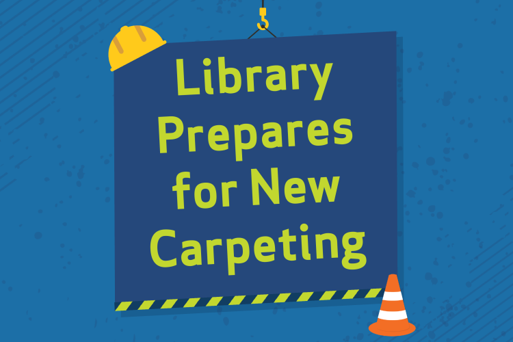 Library prepares for new carpeting